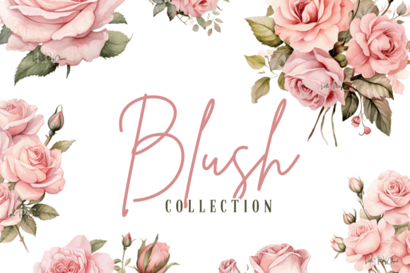 Download Pink Blush Rose Clipart - Rose clipart Collection