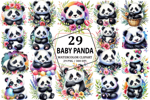 Download Baby Panda Clipart Sublimation PNG - Baby panda Collection