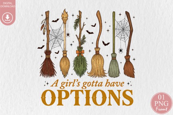 Download Girl's Gotta Have Options Halloween PNG - Premium Resources