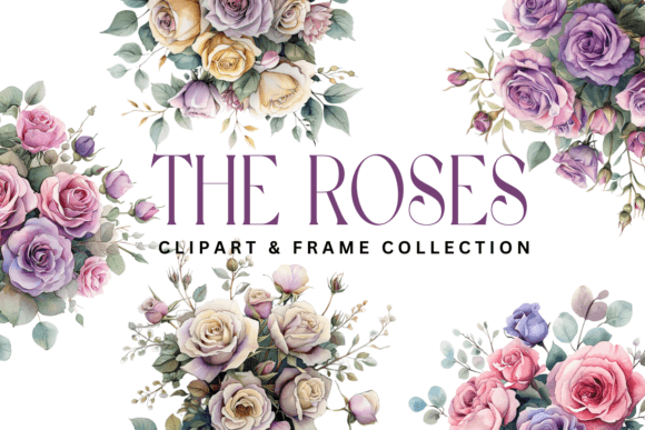 Download Watercolor Rose Clipart Collection - Rose clipart Collection